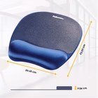 Immagine di Mousepad c poggiapol memoryfoam blu