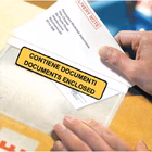 Immagine di Busta adesiva p/docum. WILLCHIP cm 18x13,5 in LDPE trasp. A4 piegato in 4