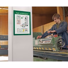 Immagine di Cornice adesiva DURABLE DURAFRAME 23,5x32 verde