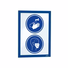 Immagine di Cornice adesiva DURABLE DURAFRAME 23,5x32 blu