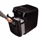 Immagine di Distruggidocumenti a frammenti FELLOWES AUTOMAX 200C livello sicurezza P-3 colore nero