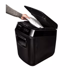 Immagine di Distruggidocumenti a frammenti FELLOWES AUTOMAX 200C livello sicurezza P-3 colore nero