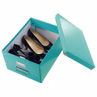 Immagine di Scatola archivio LEITZ CLICK&STORE WOW A4 acqua