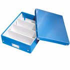 Immagine di Scatola organiser LEITZ CLICK&STORE WOW A4 azzurro
