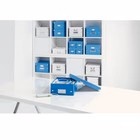 Immagine di Scatola organiser LEITZ CLICK&STORE WOW A4 azzurro