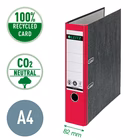 Immagine di Raccoglitore LEITZ 180° Rado cm 8 commerciale rosso