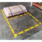 Immagine di Segnaletica di sicurezza orizzontale ad "T" colore giallo