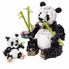 Immagine di Costruzioni LEGO FAMIGLIE DI ANIMALI: PANDA 31165