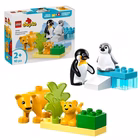 Immagine di Costruzioni LEGO FAMIGLIE DI ANIMALI: PINGUINI E LEONI 10442