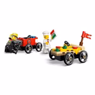 Immagine di Costruzioni LEGO PACK VEICOLI DA CORSA: PIZZAIOLO CONTRO POMPIERE 60458