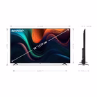 Immagine di Tv 70" 4K (3840x2160) SHARP 70 UHD 4K FRAMELESS SMART GOOGLE TV 70GL4760E