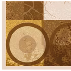 Immagine di Tovagliolo in carta a secco airlaid ROIAL NEW MOON 40x40 colore ambra 50 pezzi