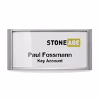 Immagine di Portanome DURABLE CLASSIC con magnete mm 34x74