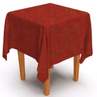 Immagine di Coprimacchia in TNT polipropilene ROIAL FIESTA 100X100 colore rosso 100 pezzi