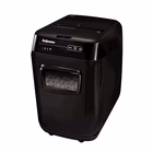 Immagine di Distruggidocumenti a frammenti FELLOWES AUTOMAX 200M livello sicurezza P-5 colore nero
