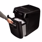 Immagine di Distruggidocumenti a frammenti FELLOWES AUTOMAX 200M livello sicurezza P-5 colore nero