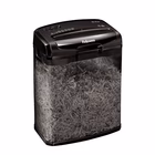 Immagine di Distruggidocumenti a frammenti FELLOWES POWERSHRED M-7CM livello sicurezza P-3 colore nero/grigio
