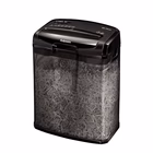 Immagine di Distruggidocumenti a frammenti FELLOWES POWERSHRED M-7CM livello sicurezza P-3 colore nero/grigio