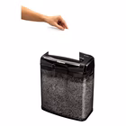 Immagine di Distruggidocumenti a frammenti FELLOWES POWERSHRED M-7CM livello sicurezza P-3 colore nero/grigio