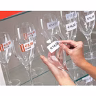 Immagine di Etichette adesive in carta bianca adesivo rimovibile, 35,6x16,9mm, 80 etichette per foglio, 25 fogli