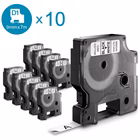 Immagine di Value pack Nastro DYMO D1 mm 9x7 m nero/bianco