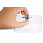 Immagine di Portanome autolaminante con combi clip adesiva