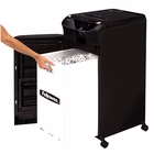 Immagine di Distruggidocumenti a microframmenti FELLOWES AUTOMAX 600M livello sicurezza P-5 colore nero
