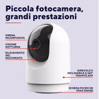 Immagine di Telecamera ip interno si TRUST IPCAM-2700 INDOOR PTZ WiFi 2,4GHz + 5 GHz - BIANC 71364TRS