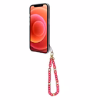 Immagine di Cover plastica Rosa CELLY JEWELCHAIN - Smartphone Wrist Chain SUMMER JEWELCHAINPKF