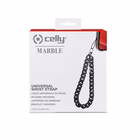 Immagine di Cover plastica Nero CELLY JEWELMARBLE - Smartphone Wrist Chain SUMMER JEWELMARBLEBK