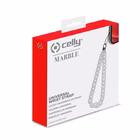 Immagine di Cover plastica Bianco CELLY JEWELMARBLE - Smartphone Wrist Chain SUMMER JEWELMARBLEWH