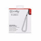 Immagine di Cover plastica Bianco CELLY JEWELMARBLE - Smartphone Wrist Chain SUMMER JEWELMARBLEWH