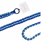 Immagine di Cover plastica Blu CELLY LACETBRAIDED - Smartphone Neck Chain SUMMER LACETBRAIDEDBL