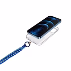 Immagine di Cover plastica Blu CELLY LACETBRAIDED - Smartphone Neck Chain SUMMER LACETBRAIDEDBL