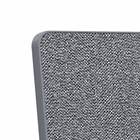 Immagine di Lavagna magnetica pannello grigio/Lavagna bianca/cornice grigia NOBO Move & Meet