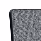 Immagine di Lavagna magnetica pannello grigio/Lavagna bianca/cornice nera NOBO Move & Meet