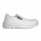 Immagine di Mocassini bassi S2 in Microfibra bianco taglia 44