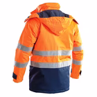 Immagine di Parka trivalente imbottito DALLAS arancio/blu taglia L