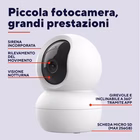 Immagine di Telecamera ip interno si TRUST IPCAM-2800 INDOOR PTZ WiFi CAMERA 2,4GHz + 5GHz - 71366TRS