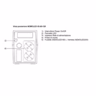 Immagine di Gruppo di continuità NAICON NEMO - LINE INTERACTIVE 1200 VA 480 W 2 SHUKO NO EL-NEMOLED120