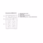 Immagine di Gruppo di continuità NAICON NEMO - LINE INTERACTIVE 1600 VA 600 W 4 SHUKO NO EL-NEMOLED160