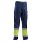 Immagine di Pantalone alta visib. pentavalente giallo/blu taglia S