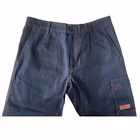 Immagine di Pantalone multitasche ELICA SAFETY PLATINO in cotone colore blu taglia XXXL