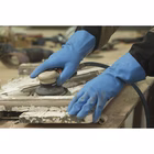 Immagine di Guanti in lattice DELTA PLUS con supporto in cotone interlock lunghezza 30 cm taglia 6 - paio