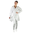 Immagine di Camice monouso da laboratorio in TNT 30g BERICAH VELCRO colore bianco taglia M