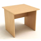 Immagine di Scrivania fianco legno EASYSPACE cm 80x80x72 faggio