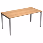 Immagine di Scrivania gamba ponte EASYSPACE cm 140x80 faggio