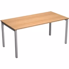 Immagine di Scrivania gamba ponte EASYSPACE cm 180x80 faggio