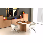 Immagine di Tavolo riunione tondo EASYSPACE D120 noce