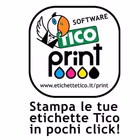 Immagine di Etichette adesive bianche in carta certificata fsc®, diam 60mm, 12 etichette per foglio, 100 fogli